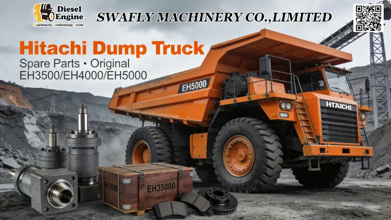 SWAFLY Machinery: ваш выбор оригинальных запчастей Hitachi