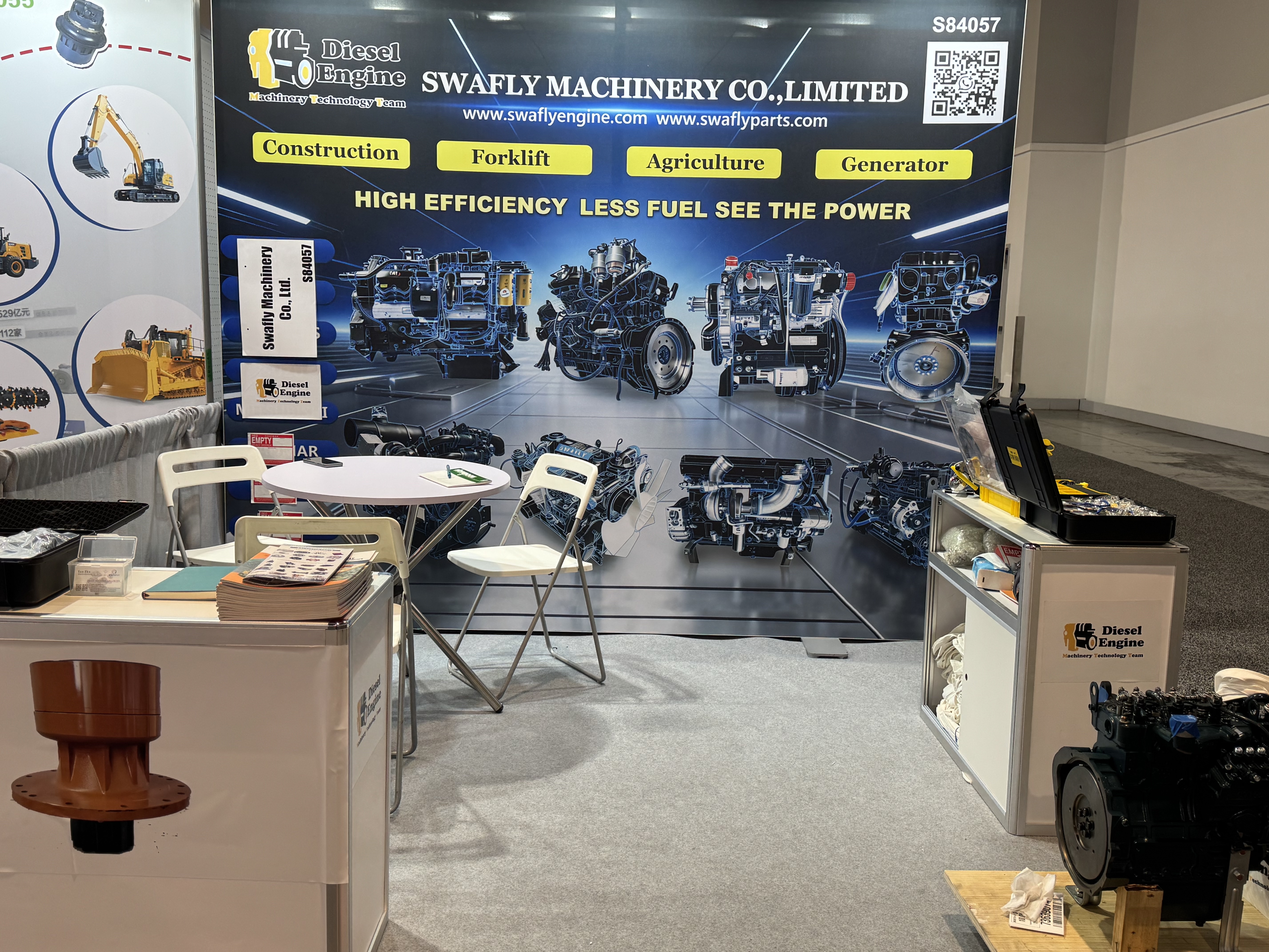SWAFLY MACHINERY блистает на выставке CONEXPO-CON/AGG 2026 в Лас-Вегасе – большой успех!
